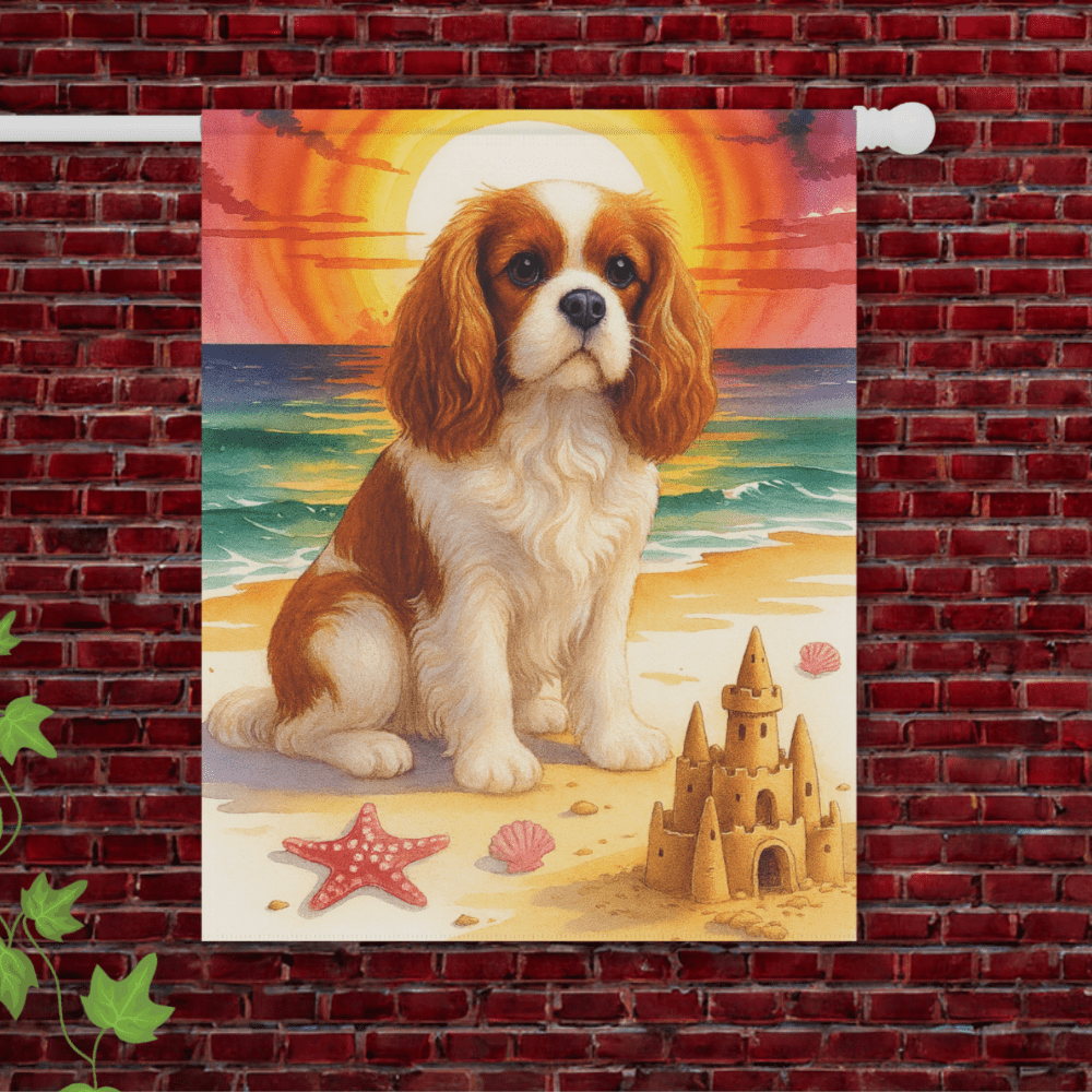 Blenheim Cavalier Beach Garden Flag 24.5'' × 32''