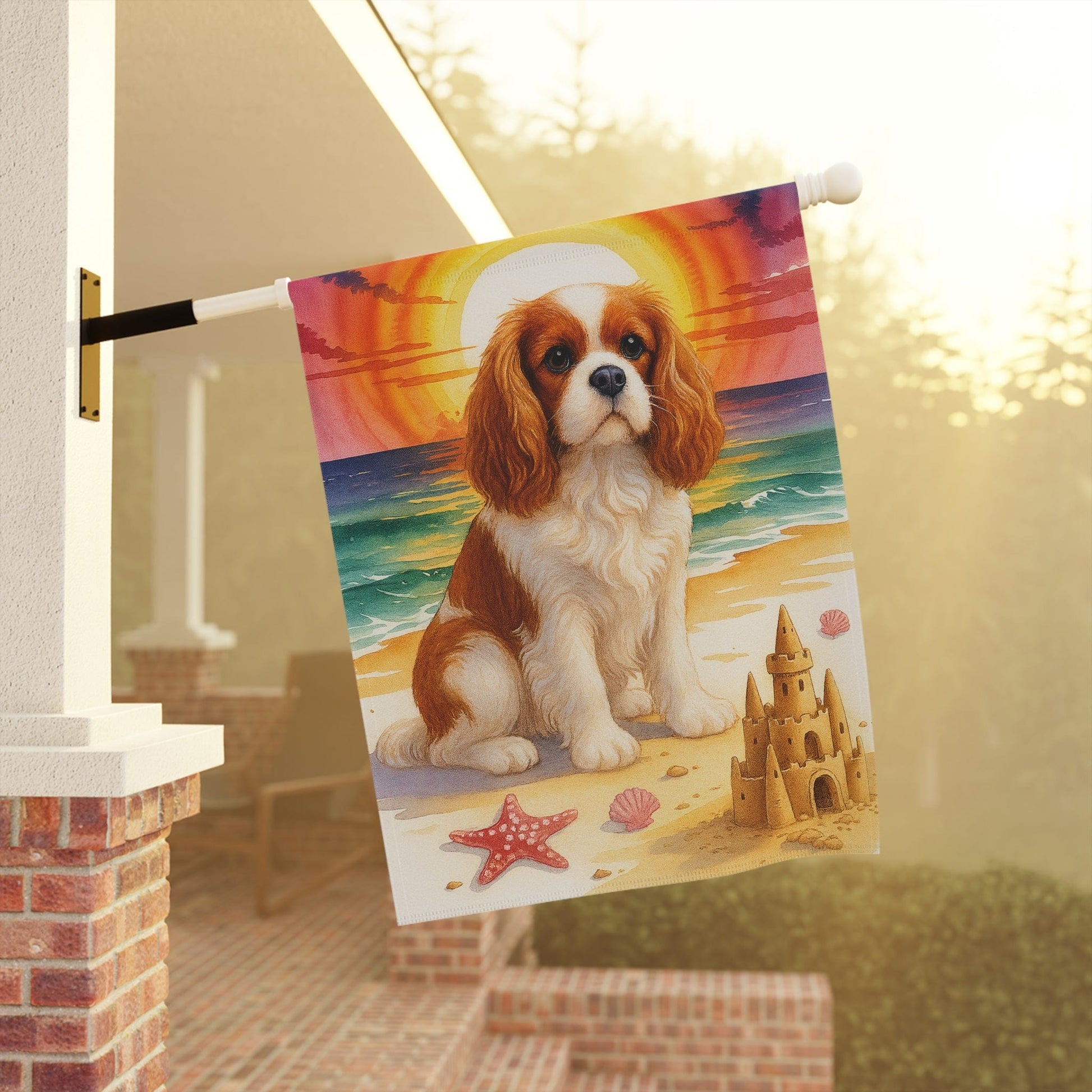 Blenheim Cavalier Beach Garden Flag