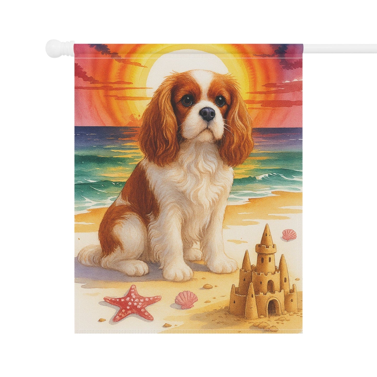 Blenheim Cavalier Beach Garden Flag
