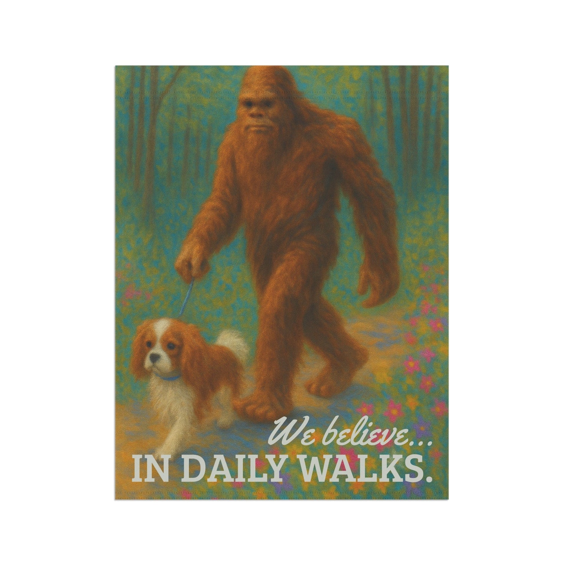 Blenheim Cavalier Bigfoot Garden Flag