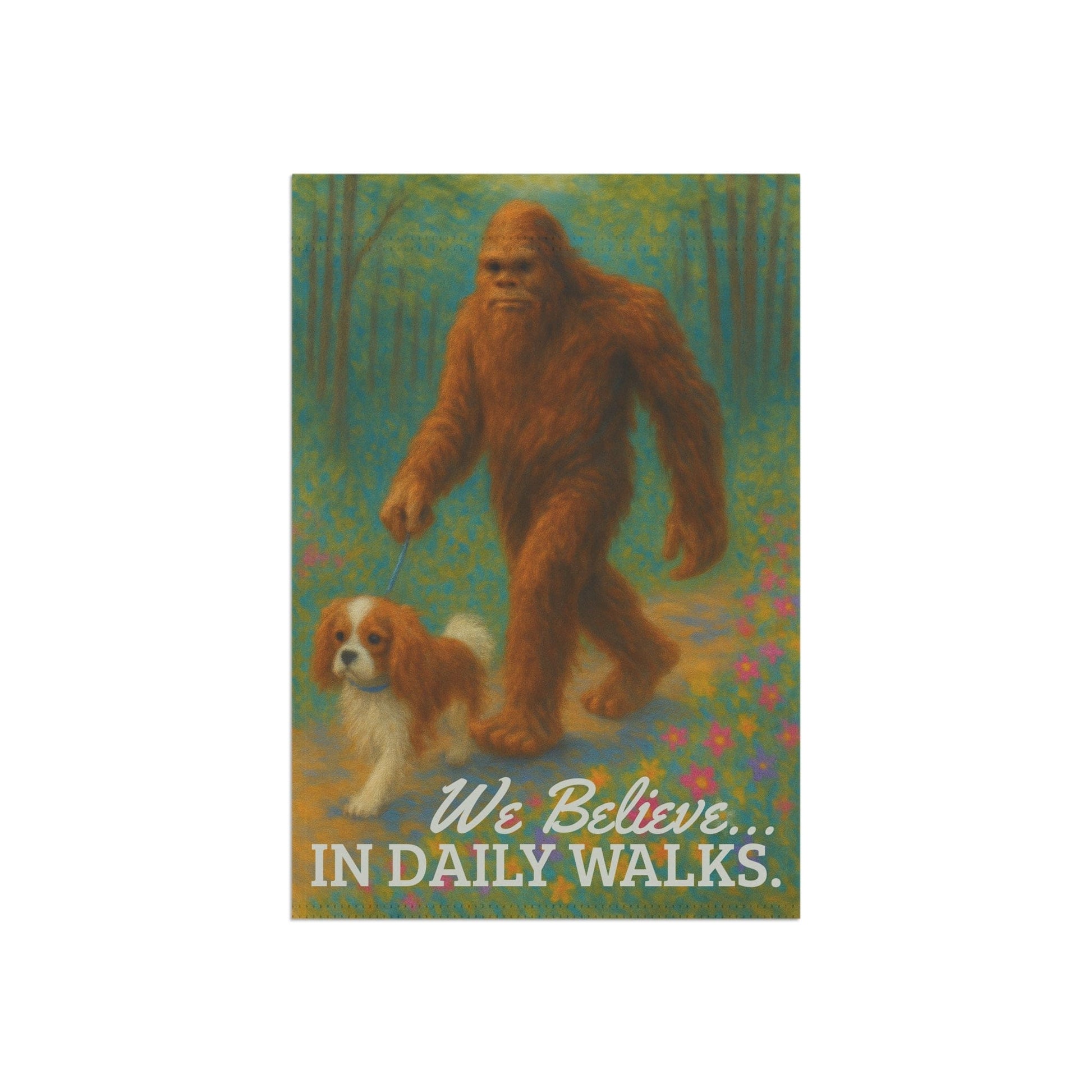 Blenheim Cavalier Bigfoot Garden Flag
