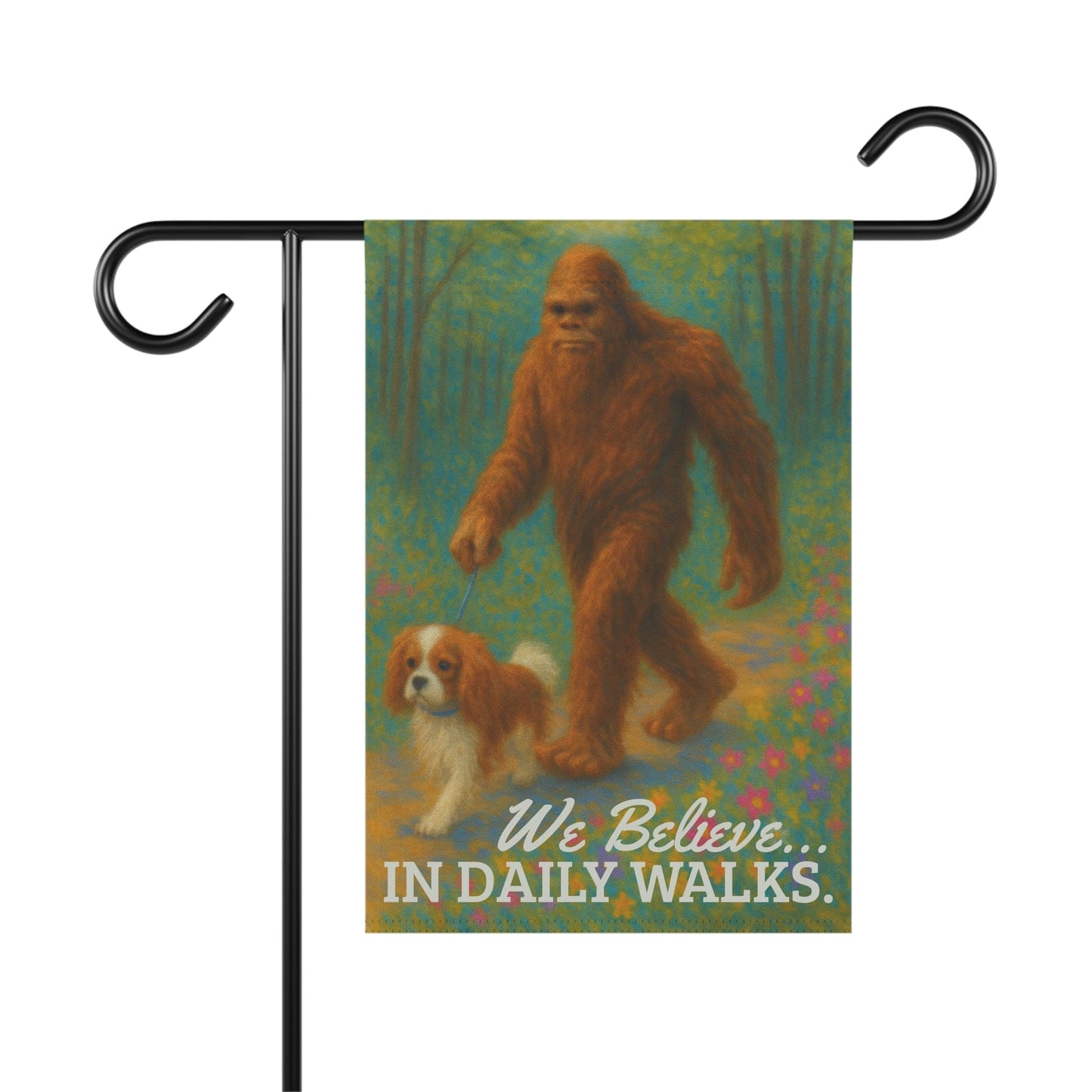 Blenheim Cavalier Bigfoot Garden Flag