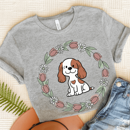 Personalized Cavalier Spring Unisex TShirt Athletic Heather