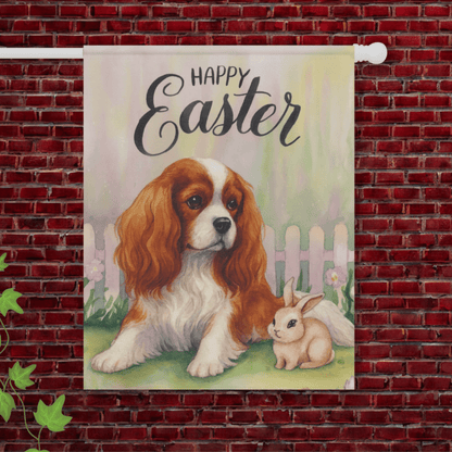 Blenheim Cavalier Easter Garden Flag 24.5'' × 32''
