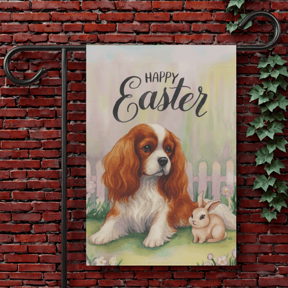 Blenheim Cavalier Easter Garden Flag 12'' × 18''