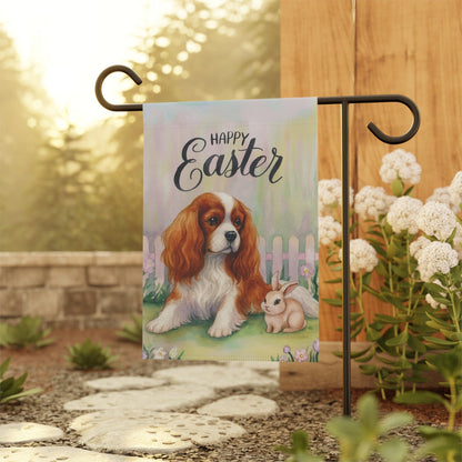 Blenheim Cavalier Easter Garden Flag