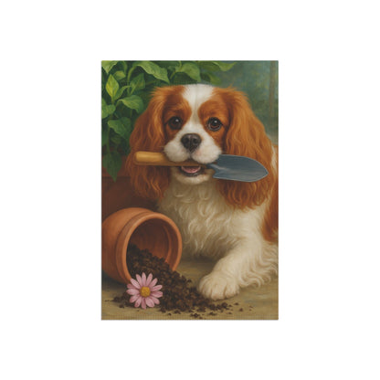 Blenheim Cavalier Gardening Yard Flag