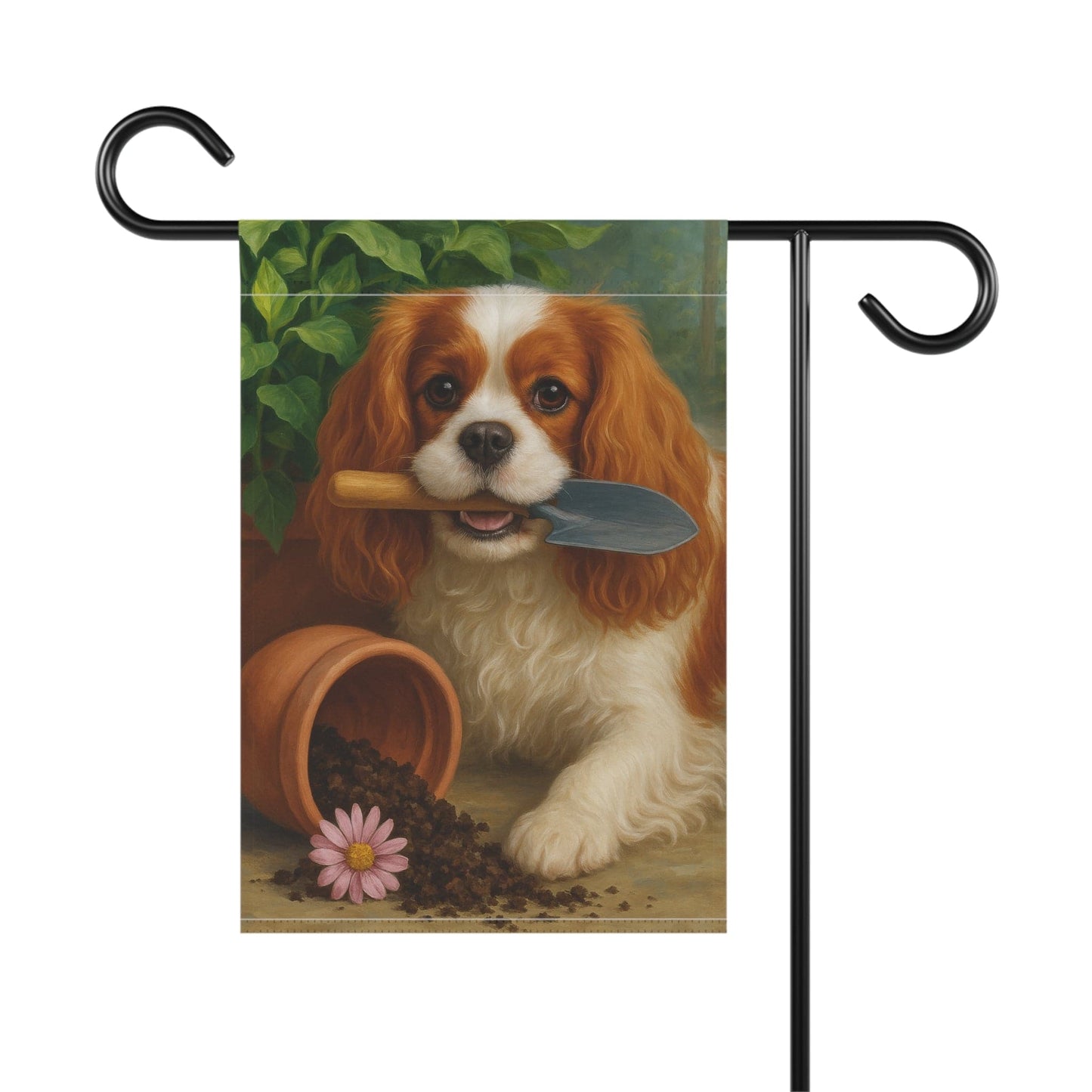 Blenheim Cavalier Gardening Yard Flag