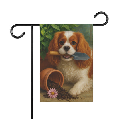Blenheim Cavalier Gardening Yard Flag