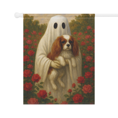 Blenheim Cavalier Ghostie Garden Flag