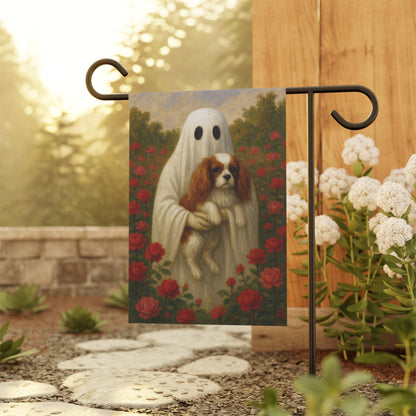 Blenheim Cavalier Ghostie Garden Flag