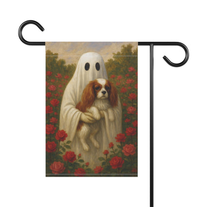 Blenheim Cavalier Ghostie Garden Flag