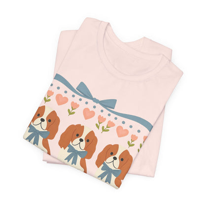 Printify T-Shirt Blenheim Cavalier Grandma TShirt