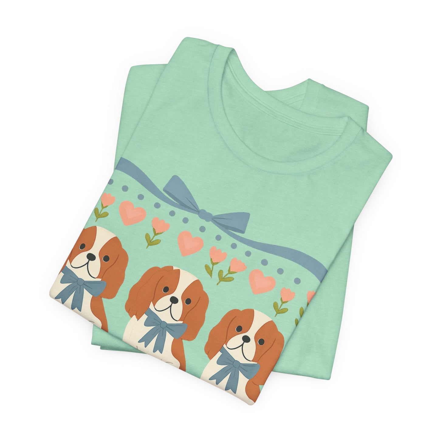 Printify T-Shirt Blenheim Cavalier Grandma TShirt