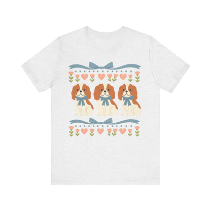 Printify T-Shirt Blenheim Cavalier Grandma TShirt