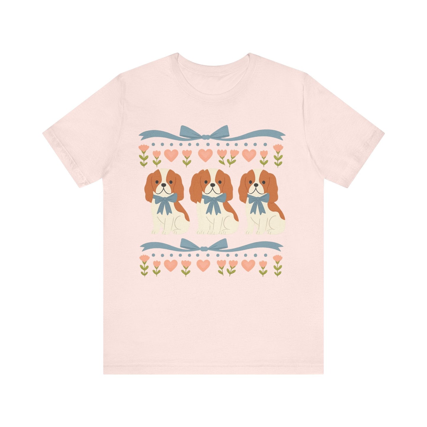 Printify T-Shirt Blenheim Cavalier Grandma TShirt
