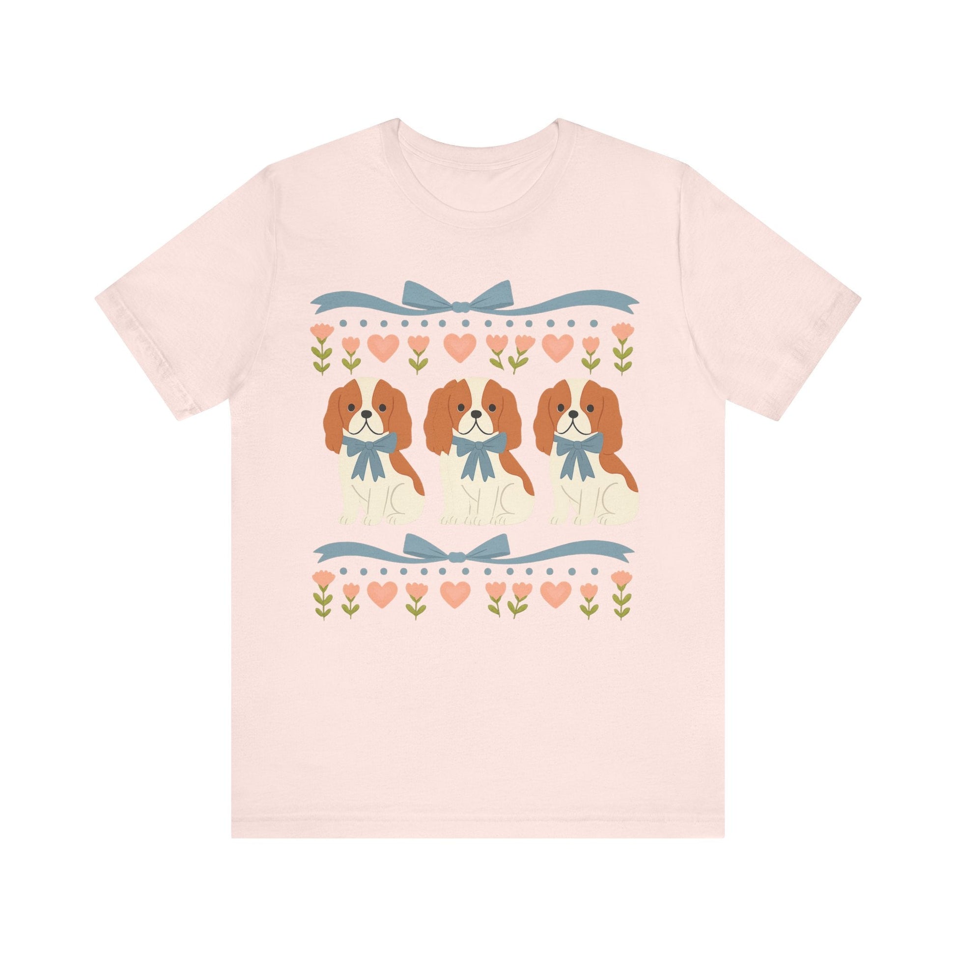 Printify T-Shirt Blenheim Cavalier Grandma TShirt