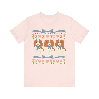 Printify T-Shirt Blenheim Cavalier Grandma TShirt