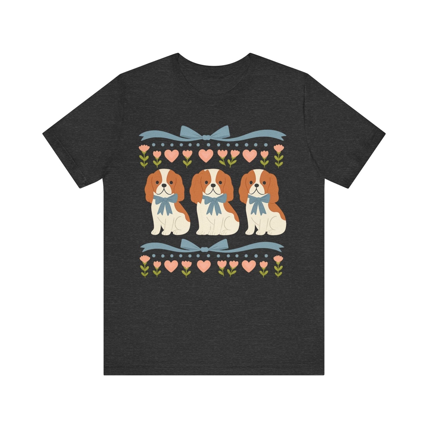 Printify T-Shirt Blenheim Cavalier Grandma TShirt