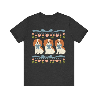 Printify T-Shirt Blenheim Cavalier Grandma TShirt