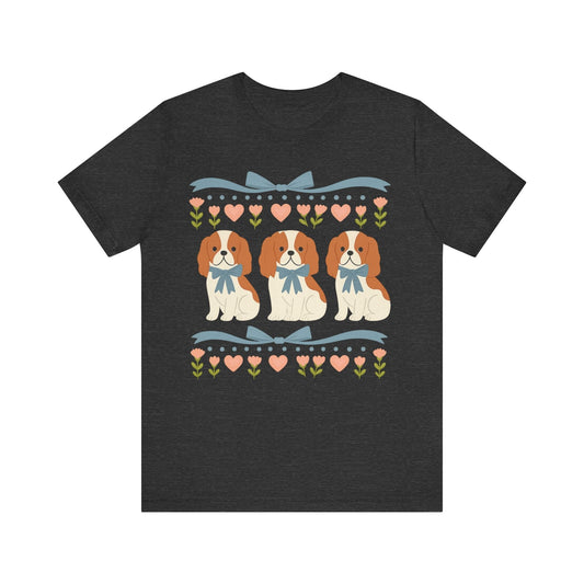 Printify T-Shirt Blenheim Cavalier Grandma TShirt