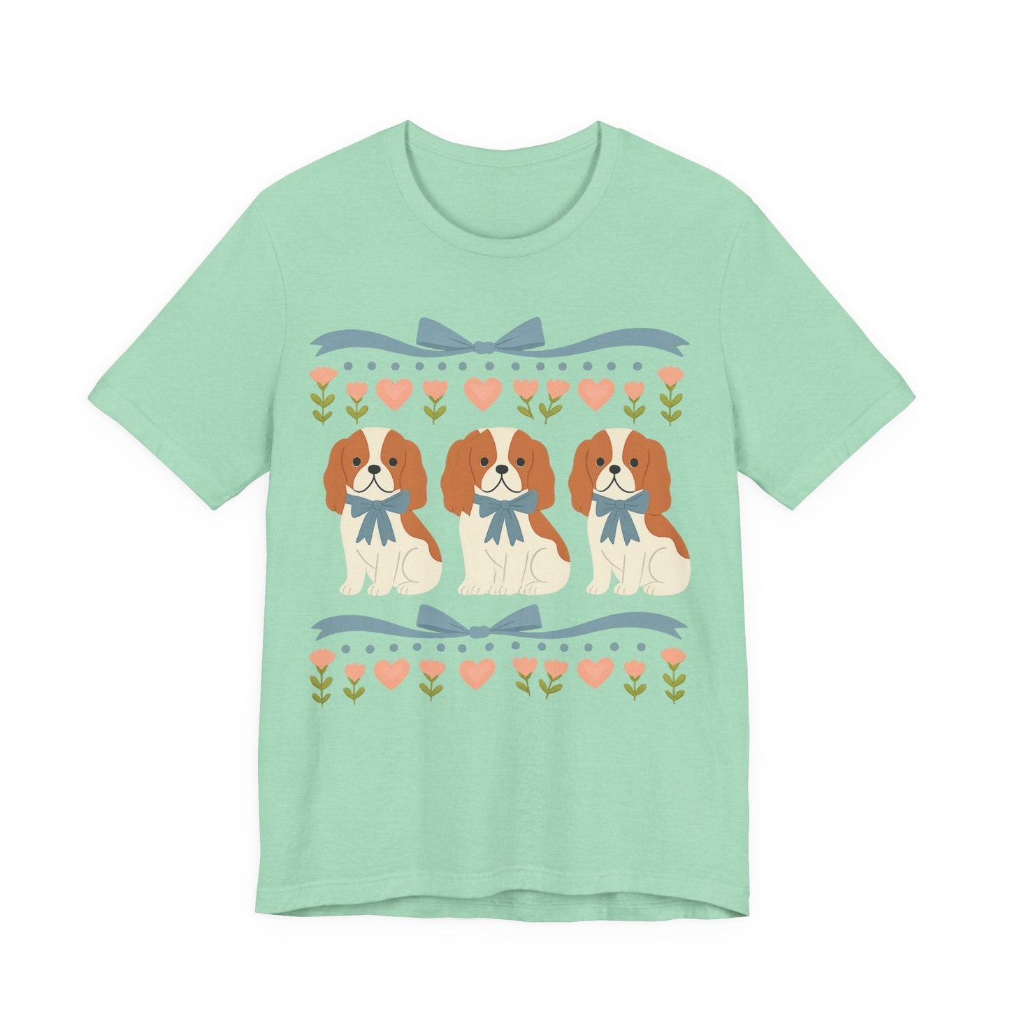 Printify T-Shirt Blenheim Cavalier Grandma TShirt
