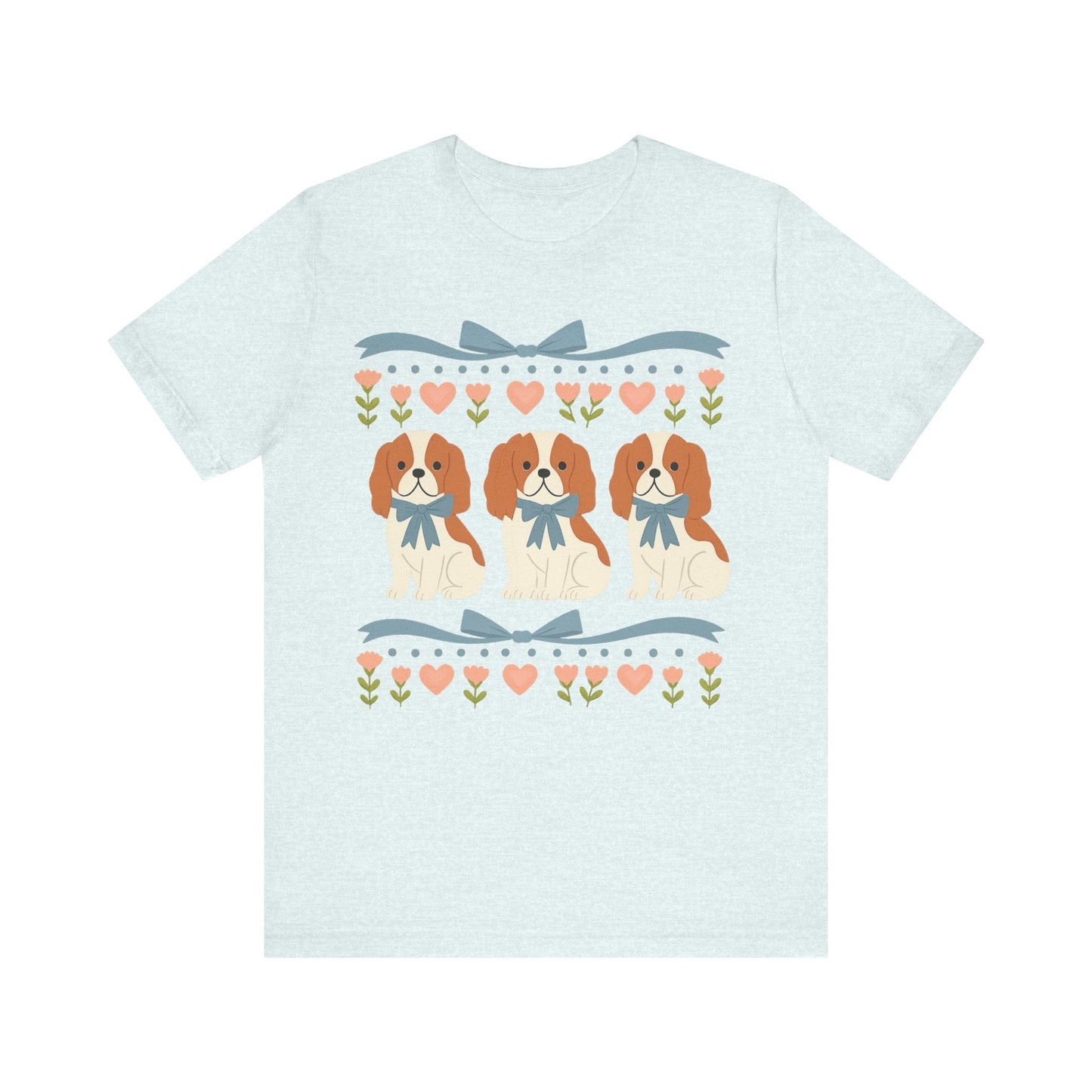 Printify T-Shirt Blenheim Cavalier Grandma TShirt