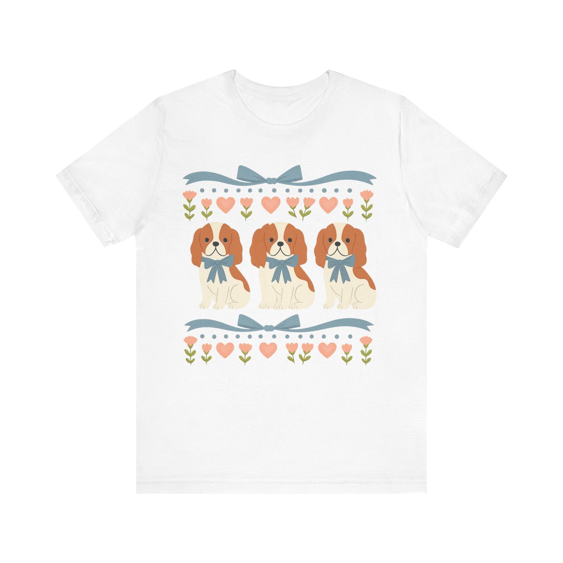 Printify T-Shirt Blenheim Cavalier Grandma TShirt