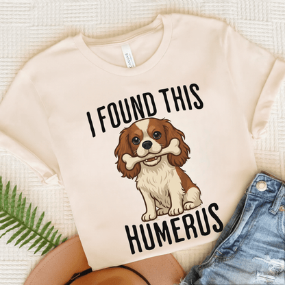 Blenheim Cavalier Humerus Tshirt Natural