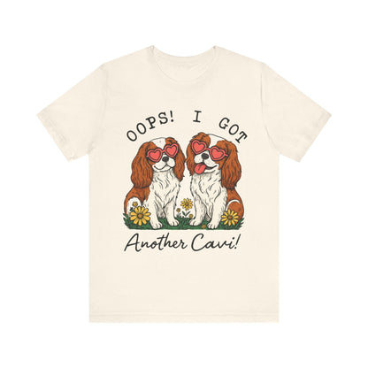 Printify T-Shirt Blenheim Cavalier King Charles Oops TShirt