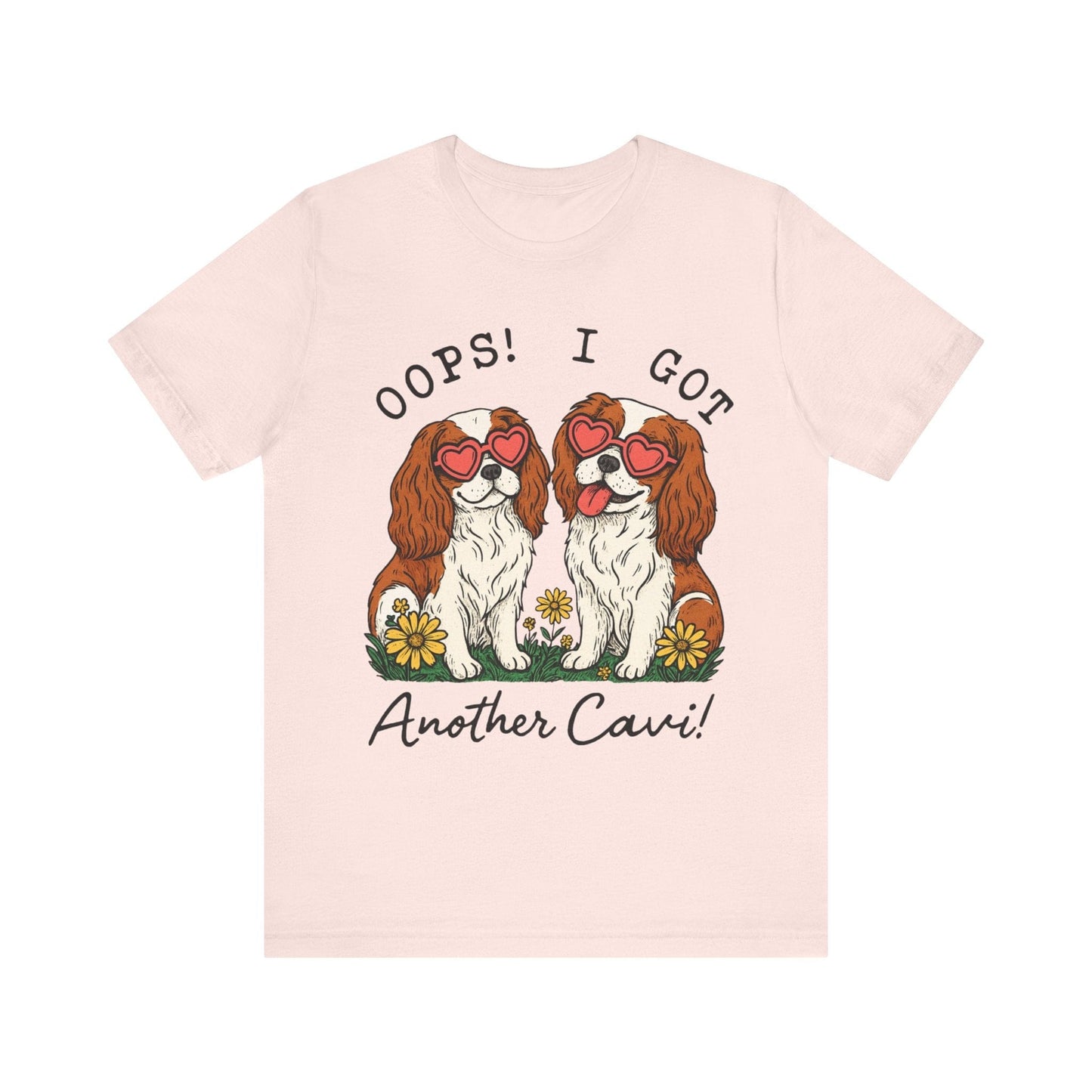 Printify T-Shirt Blenheim Cavalier King Charles Oops TShirt