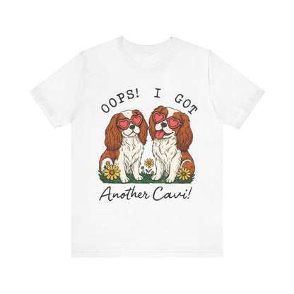 Printify T-Shirt Blenheim Cavalier King Charles Oops TShirt