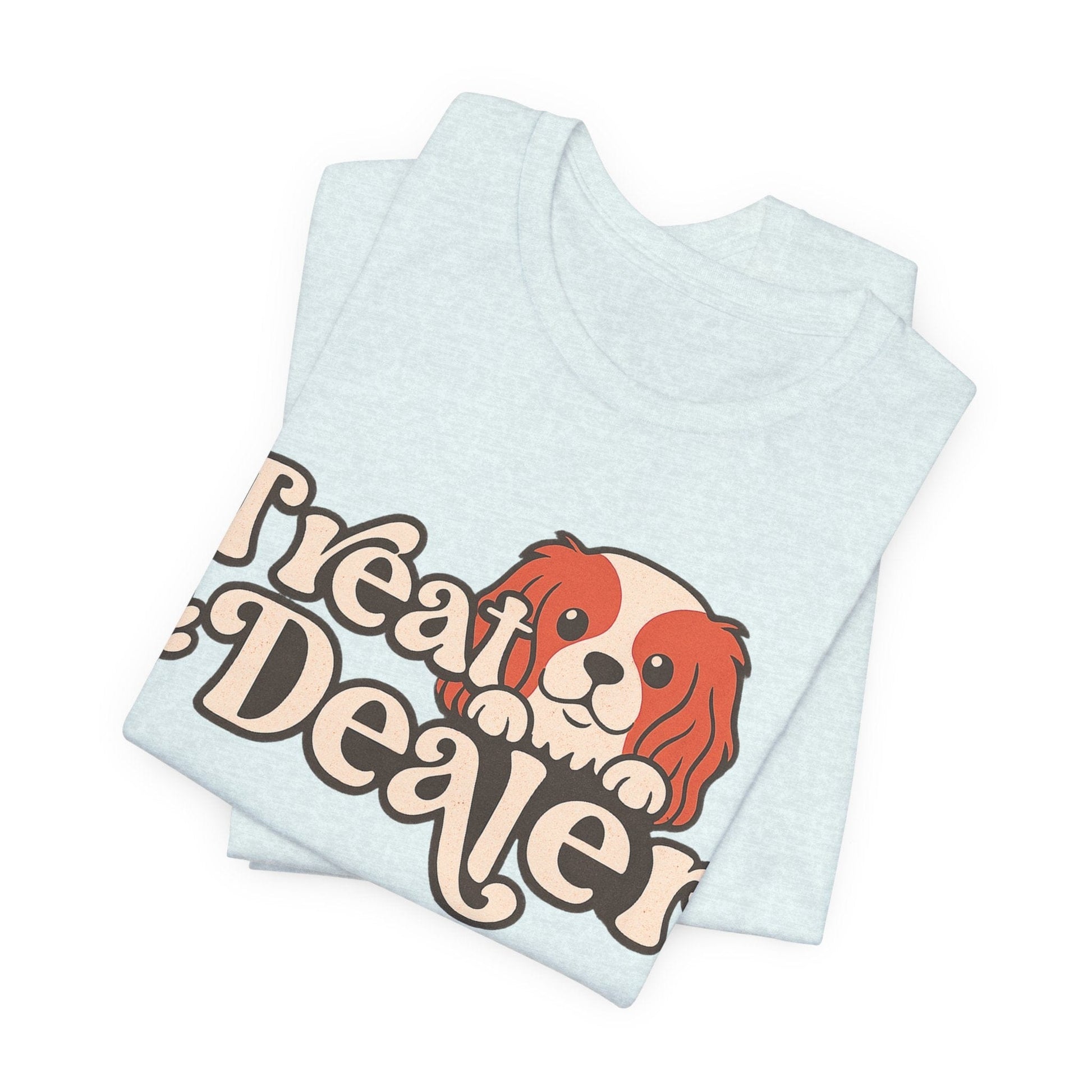 Printify T-Shirt Blenheim Cavalier King Charles Treat Dealer TShirt