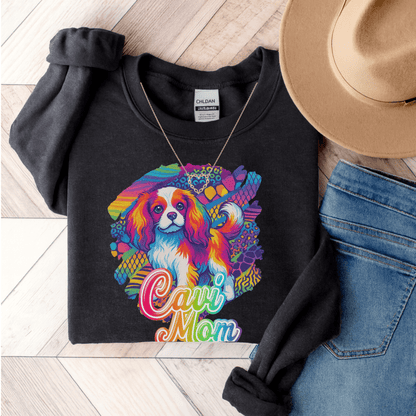Blenheim Cavalier Neon Sweatshirt Black