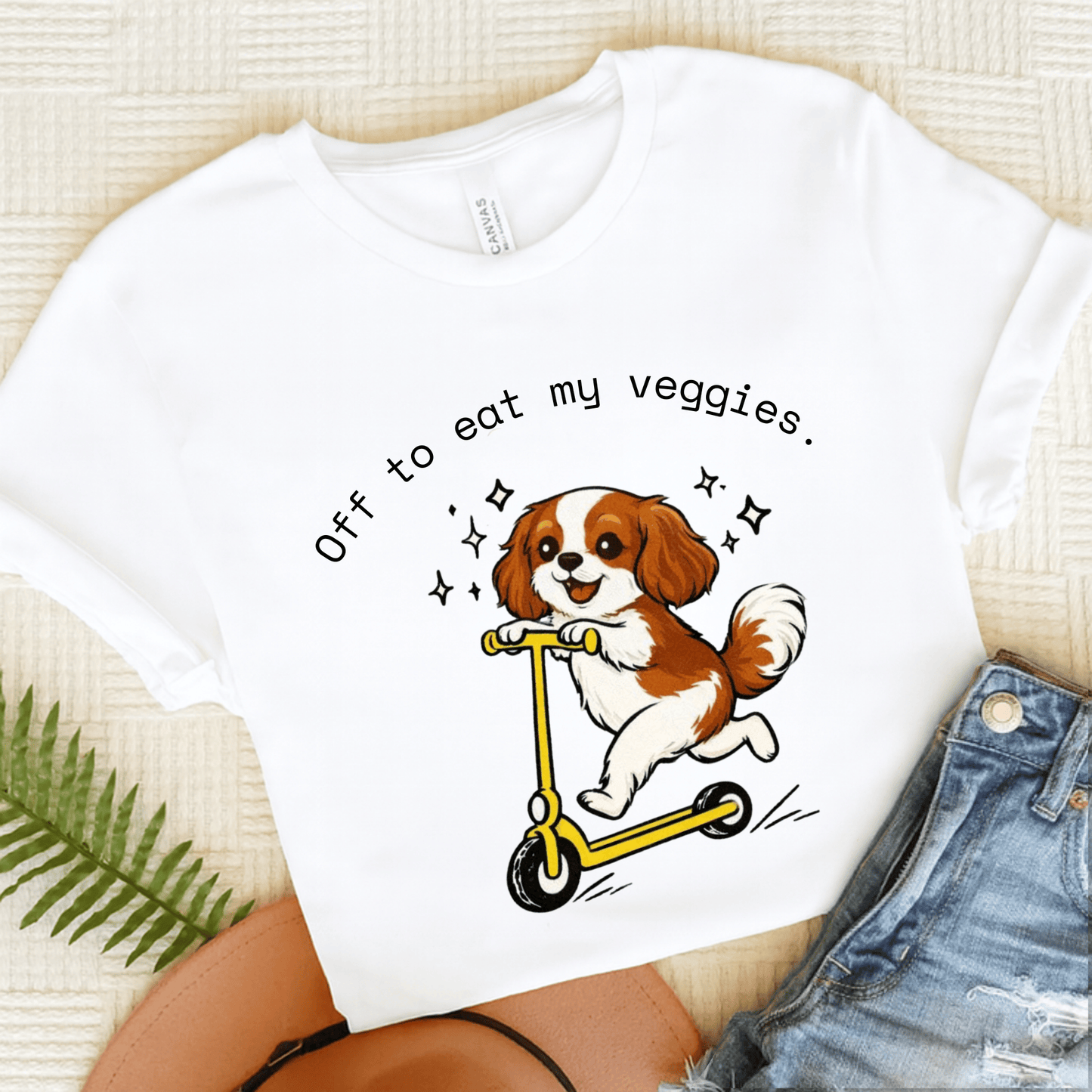 Personalized Cavalier Nutritionist Unisex TShirt White