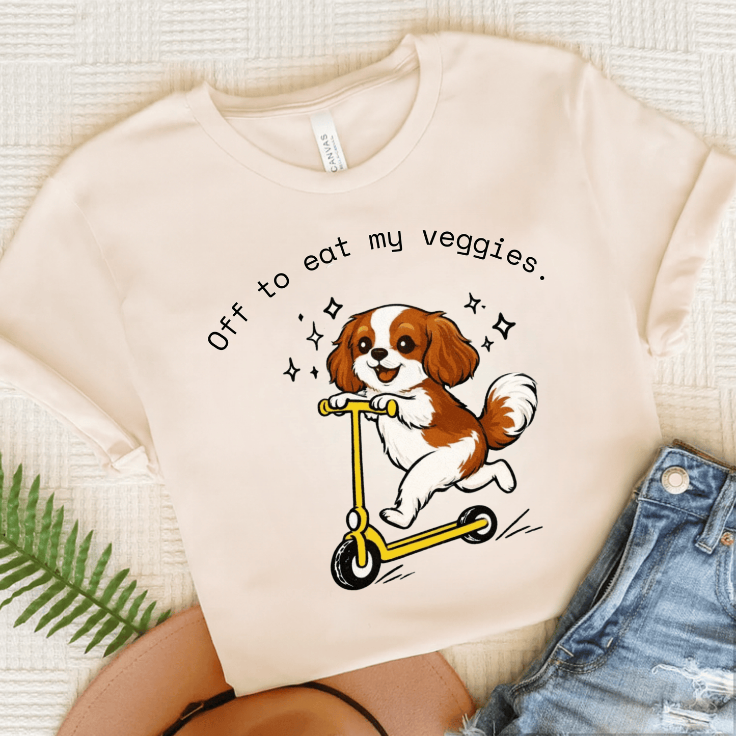 Personalized Cavalier Nutritionist Unisex TShirt Natural