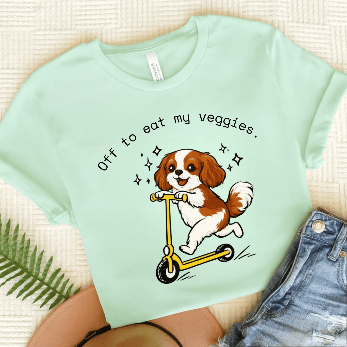 Personalized Cavalier Nutritionist Unisex TShirt Heather Mint