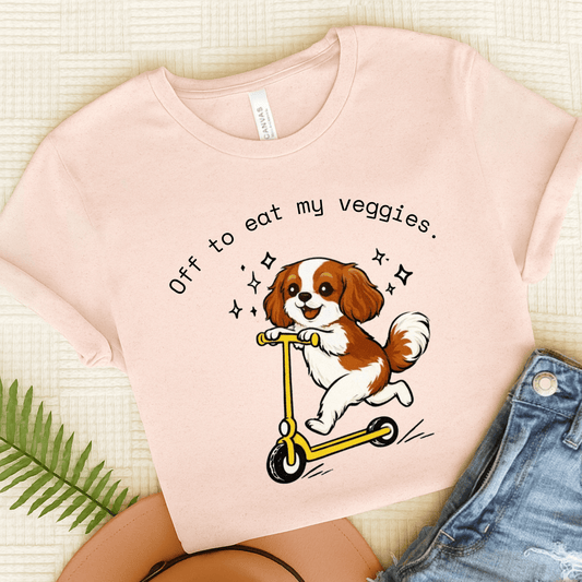 Personalized Cavalier Nutritionist Unisex TShirt Soft Pink