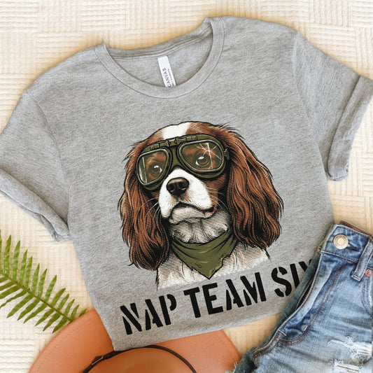Personalized Cavalier Pajama Unisex Tshirt Athletic Heather