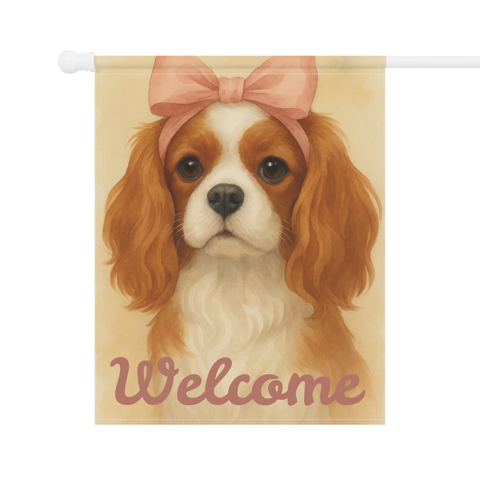 Blenheim Cavalier Pink Coquette Garden Flag