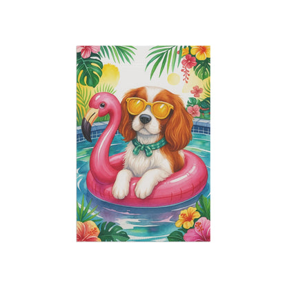 Blenheim Cavalier Pool Garden Flag