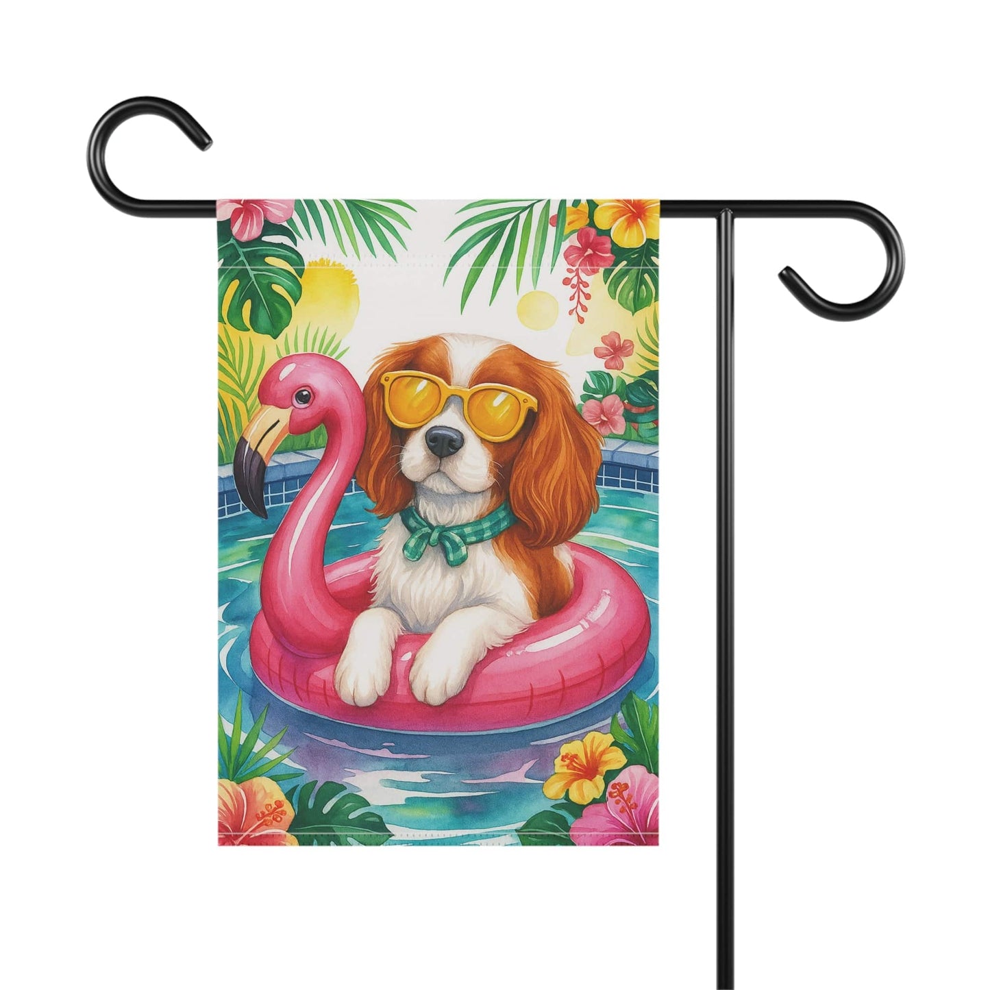 Blenheim Cavalier Pool Garden Flag