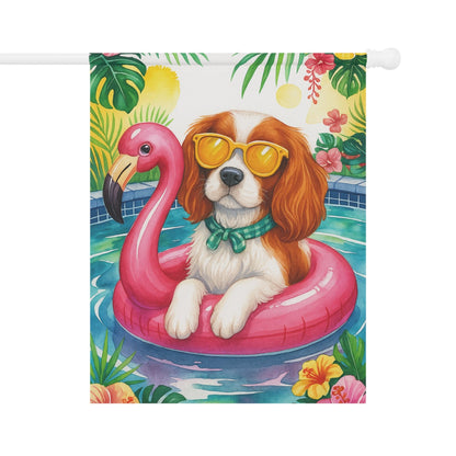 Blenheim Cavalier Pool Garden Flag
