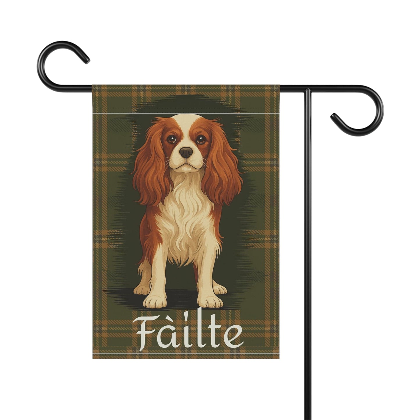 Blenheim Cavalier Scottish Welcome Garden Flag