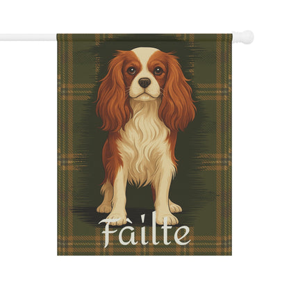 Blenheim Cavalier Scottish Welcome Garden Flag