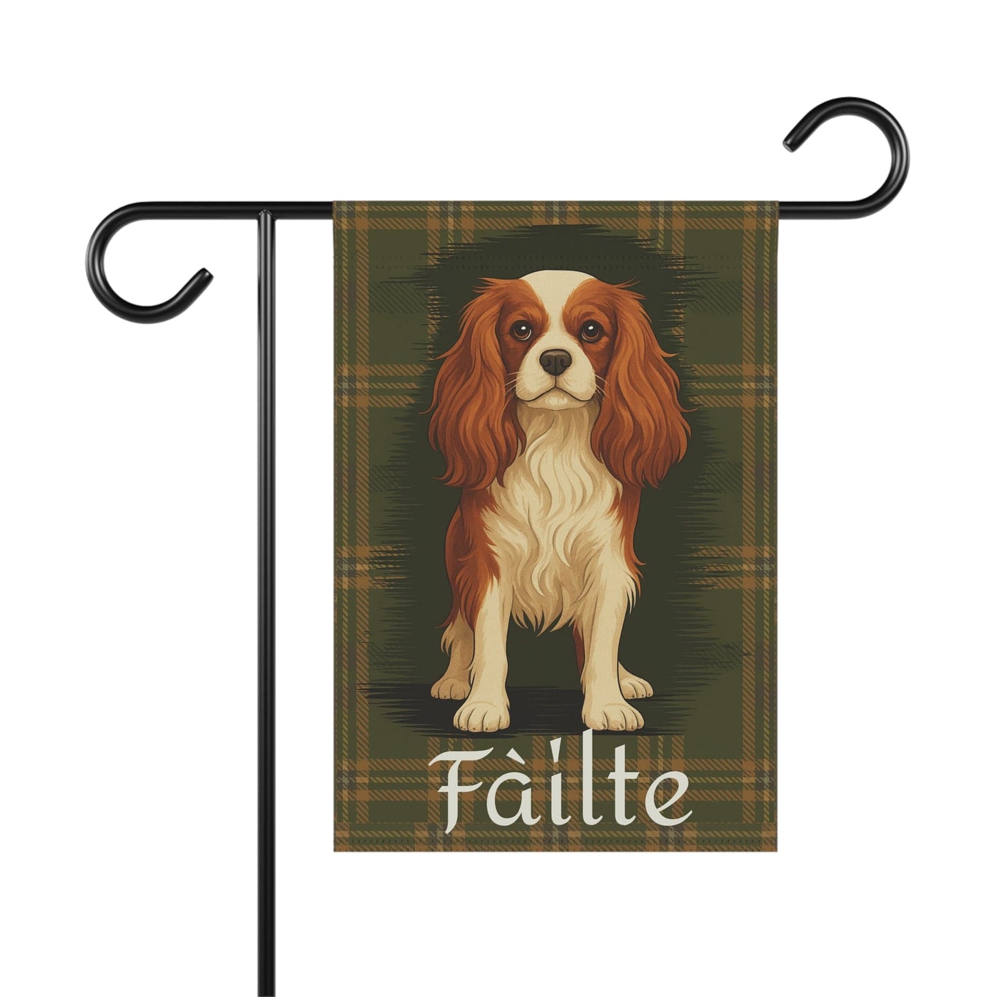 Blenheim Cavalier Scottish Welcome Garden Flag