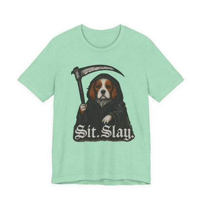 Blenheim Cavalier Sit. Slay. TShirt