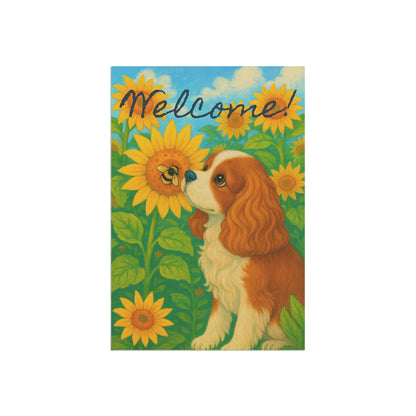 Blenheim Cavalier Sunflower Garden Flag