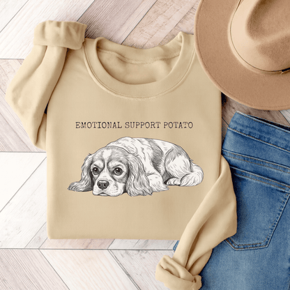Blenheim Cavalier Support Potato Sweatshirt Sand