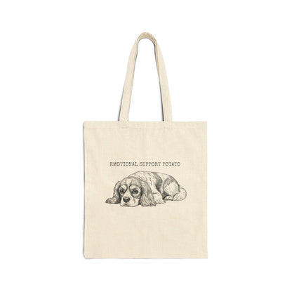 Blenheim Cavalier Support Potato Tote Bag